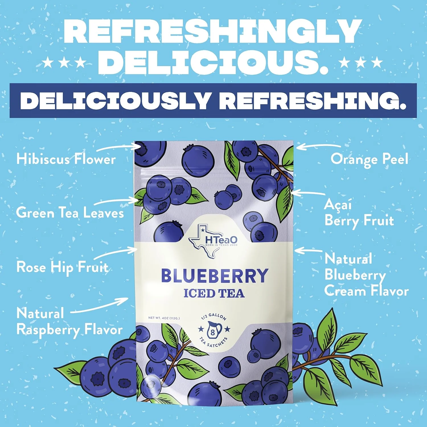 Blueberry Iced Tea - Image 3